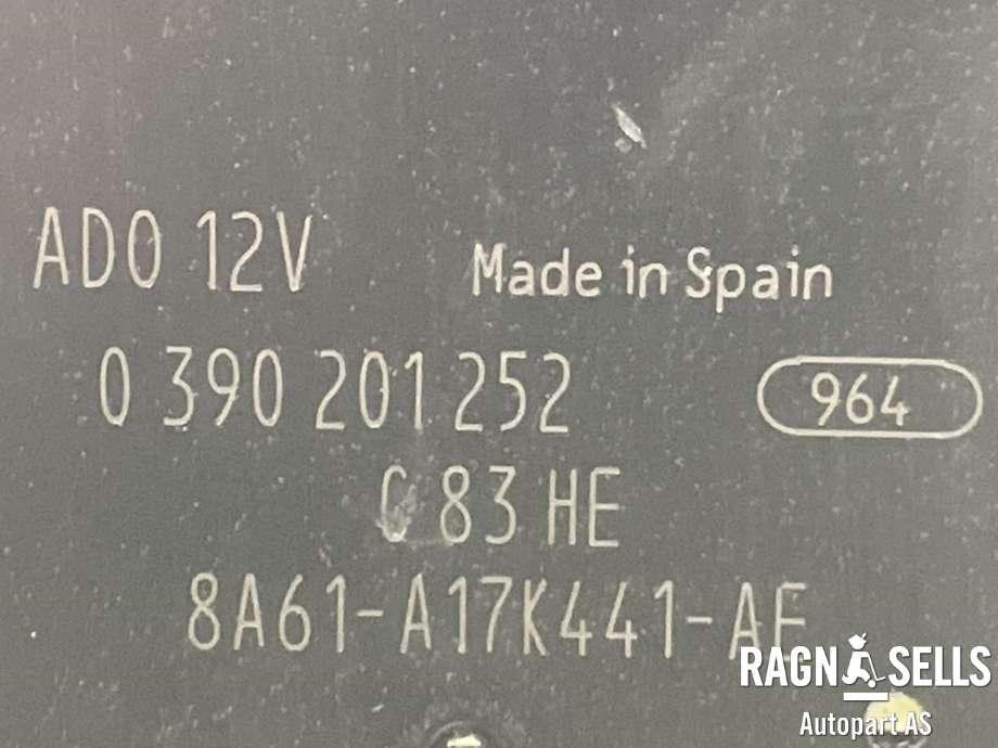 Viskermotor bakrute til Ford Fiesta 2013-2017 (Type VI, Fase 2)  (8A61A17K441AE|1774291|)