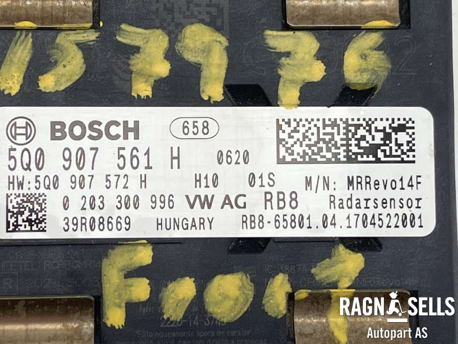 Sensor radar til VW Golf VII 2017-2020 (Fase 2)  (5Q0907561H|)