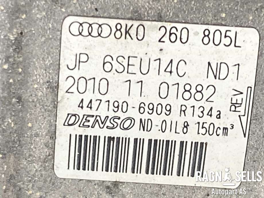 Aircondition kompressor til Audi A4 2007-2014 (Type IV) (B8) (B8) (8K0 260 805 L|)