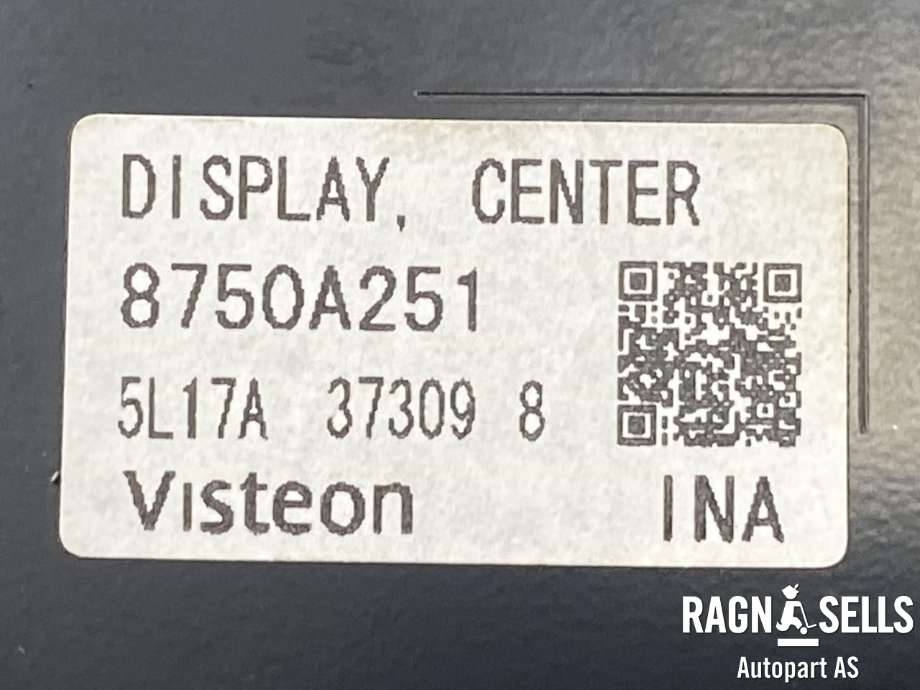 Instrument kjørecomputer til Mitsubishi Pajero 2016-2019 (Type IV, Fase 2)  (8750A251|)