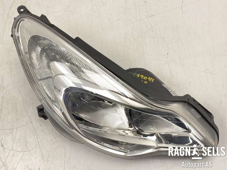 Frontlykt høyre halogen til Opel Corsa D 2006-2014  (VALEO|1216791|13432890|95515474)