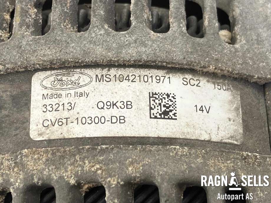 Dynamo til Ford Focus 2014-2018 (Type III, Fase 2)  (CV6T-10300-DC|CV6T-10300-DB|RMCV6T-10300-DC| 1764817| 1821291| 2415010)