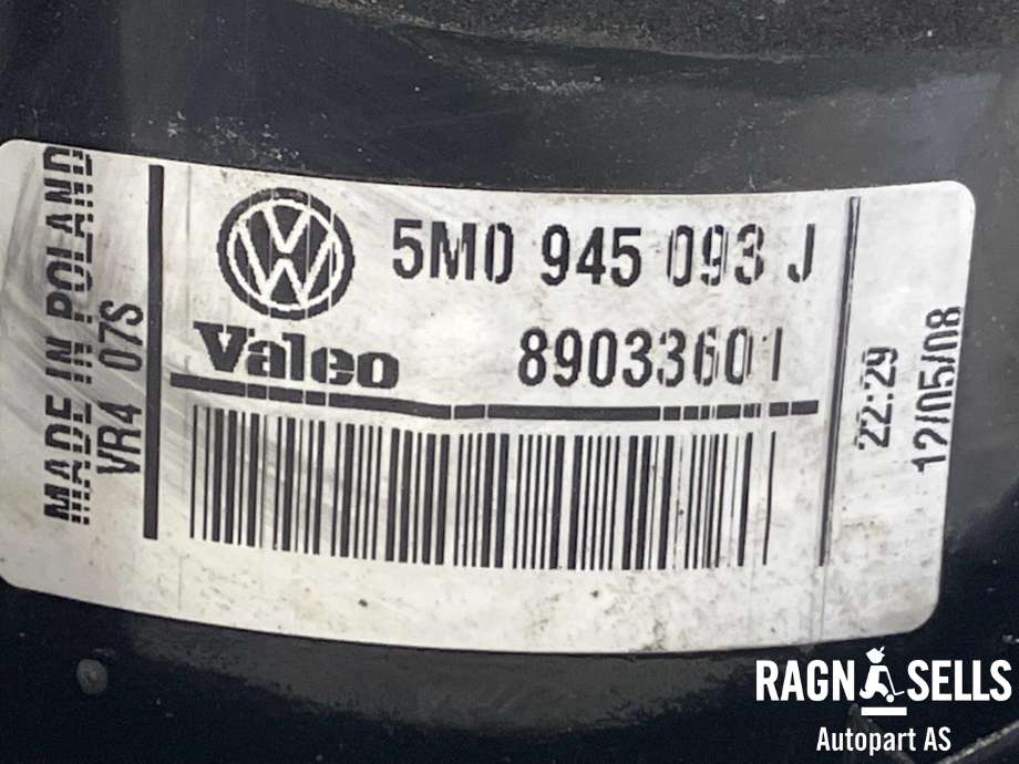 Baklykt venstre indre til VW Golf, Plus/Cross 2005-2009 (Fase 1)  (5M0945093J|)