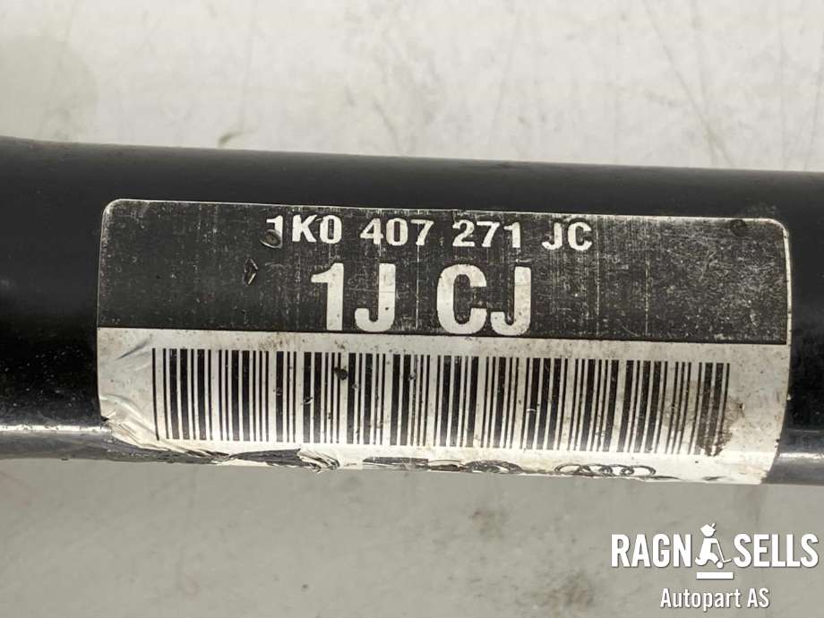 Drivaksel venstre foran, diesel/automat til VW Golf, Plus/Cross 2005-2009 (Fase 1)  (1K0407271JC|1K0 407 761 KX|)