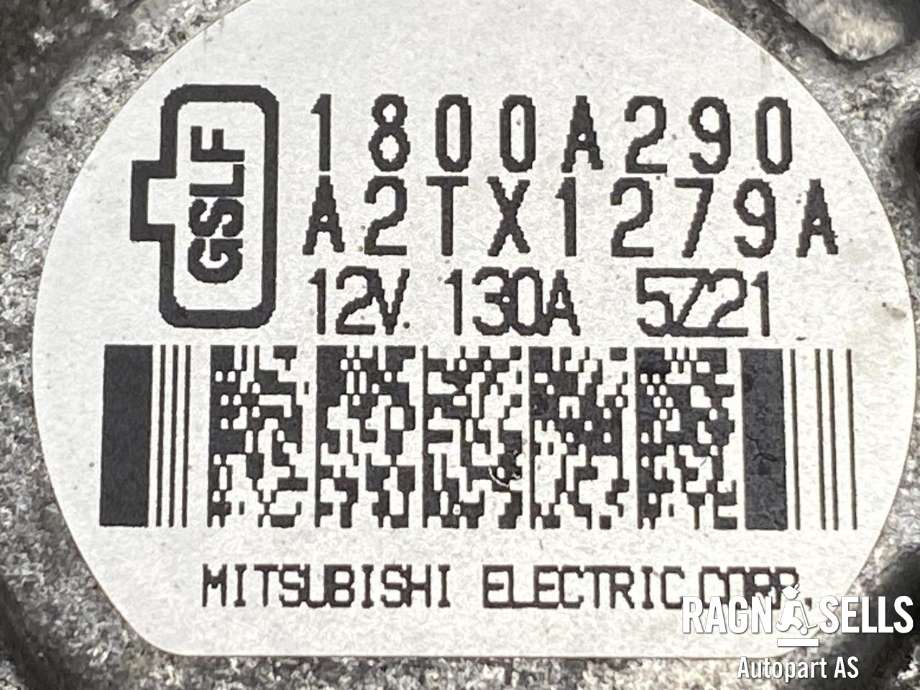 Dynamo diesel til Mitsubishi Pajero 2016-2019 (Type IV, Fase 2)  (1800A290|)