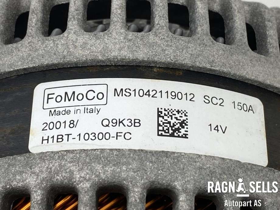 Dynamo til Ford Fiesta 2017-->> (Type VII)  (H1BT-10300-FC|| KN15-10300-AAA| 2077639| 2647770)