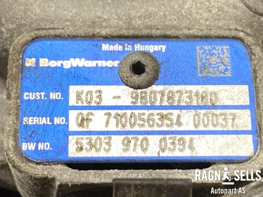 Turbo til Peugeot 308 2013-2021 (Type II)  (9807873180|53039700394|)