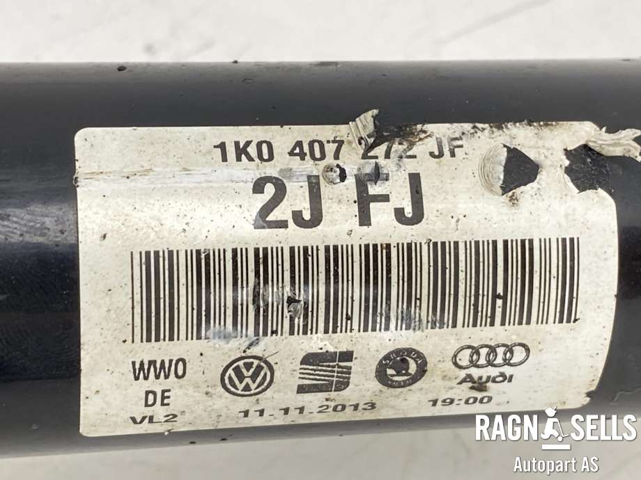 Drivaksel høyre foran, diesel/manuell til VW Passat 2011-2015 (B7) (B7) (1K0407227CR|1K0407272JF|1K0407454MX)