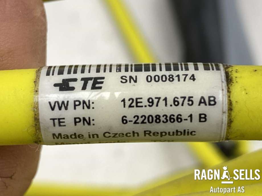 Batterilader kabel til VW e-Golf 2014-2017 (Fase 1)  (12E 971 675 AB||1EA 971 639 G)