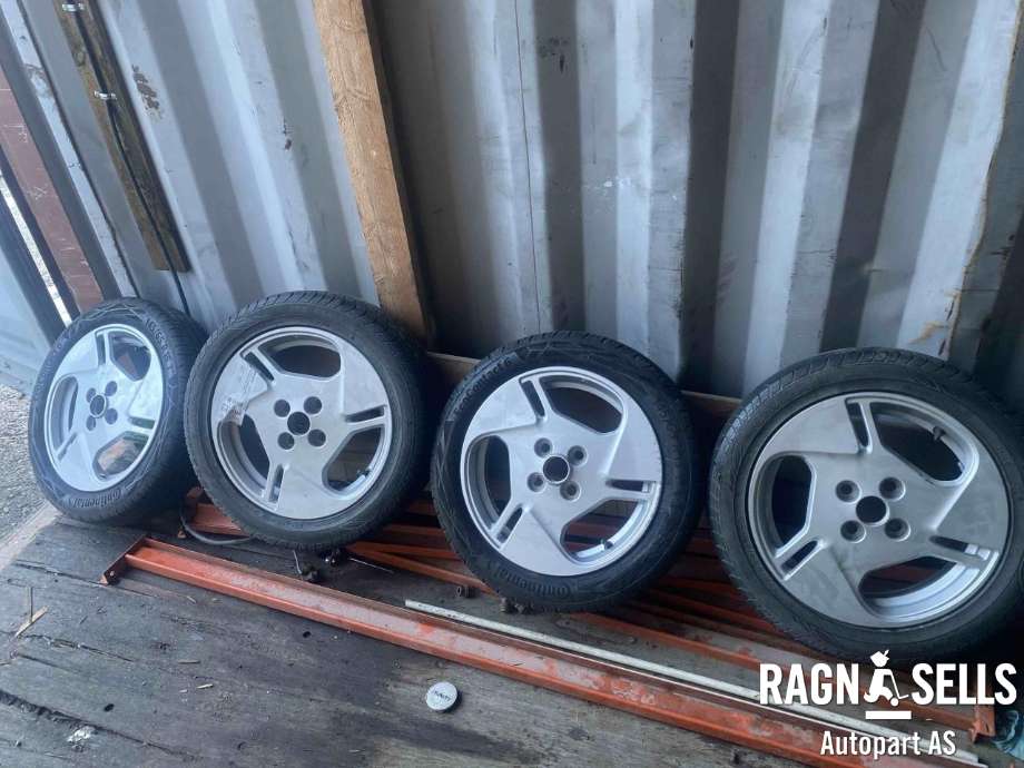 Hjulsett aluminium sommer til Mitsubishi i-MiEV 2010-->>  (CONTINENTAL|4X100 NAV 56|1 ET 35|145/65 R15 FORAN|175/55 R15 BAK)