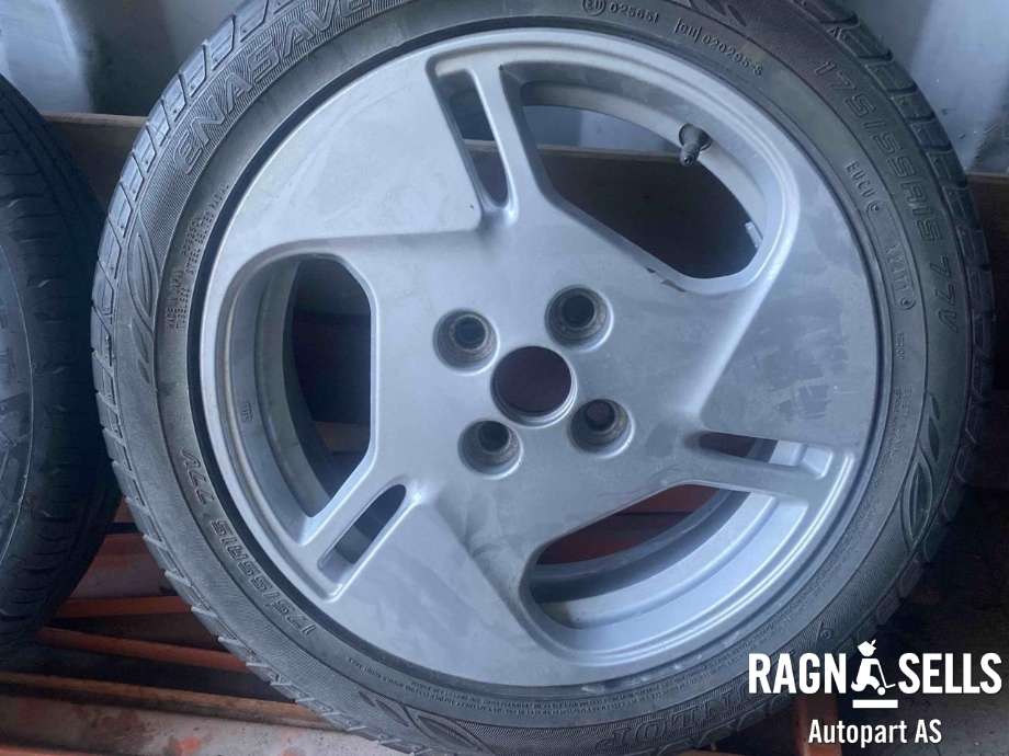 Hjulsett aluminium sommer til Mitsubishi i-MiEV 2010-->>  (CONTINENTAL|4X100 NAV 56|1 ET 35|145/65 R15 FORAN|175/55 R15 BAK)