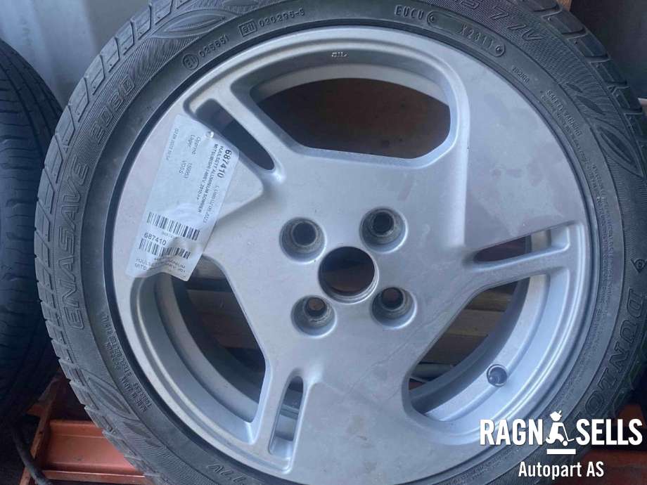 Hjulsett aluminium sommer til Mitsubishi i-MiEV 2010-->>  (CONTINENTAL|4X100 NAV 56|1 ET 35|145/65 R15 FORAN|175/55 R15 BAK)