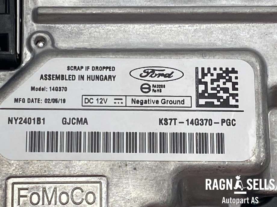 Bilstereo navigasjon skjerm til Ford Mondeo 2019-->> (Type V, Fase 2)  (KS7T14G370PGC|KS7T18B955SA|)