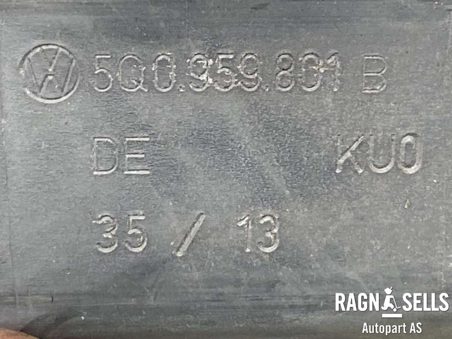 Ruteheis, kun motor, venstre foran til VW Golf VII 2012-2017 (Fase 1)  (8W0 959 801|5Q0959801B|)