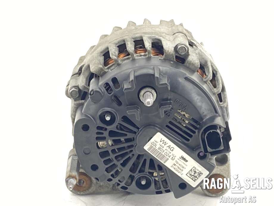 Dynamo diesel til VW Caddy 2010-2015 (Type III, Fase 2)  (03L903024M|03L903024MX|04B903023B|04B903023BX|04B903023D|04B903023DX|TG14C057|2617854A)