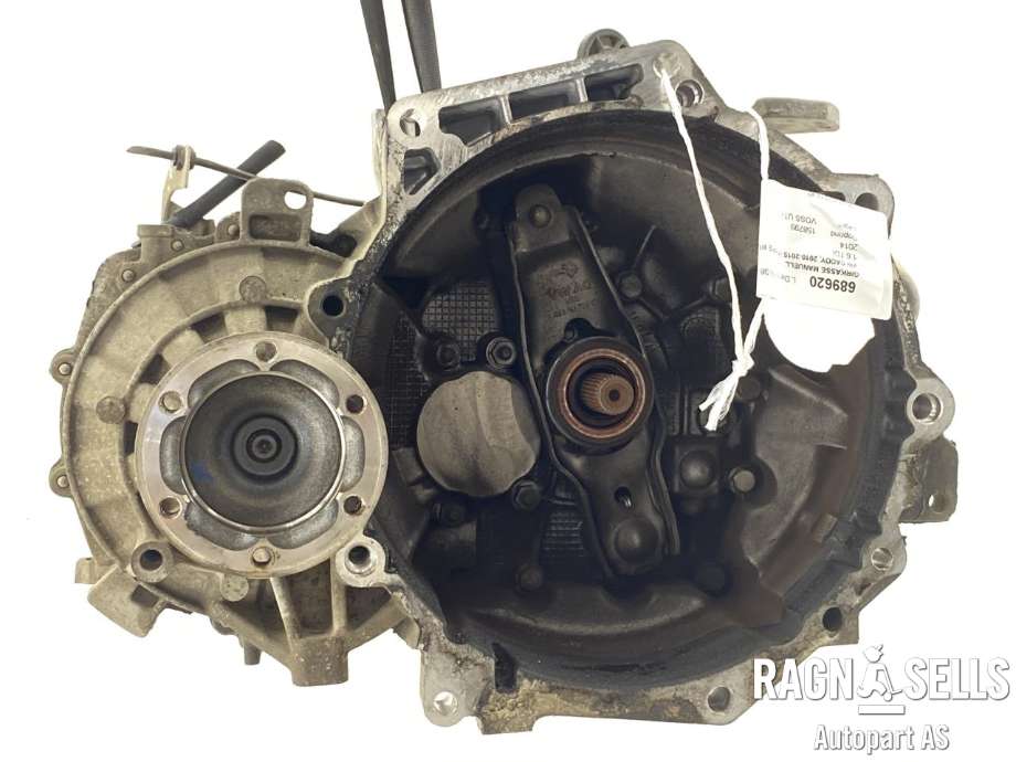 Girkasse manuell til VW Caddy 2010-2015 (Type III, Fase 2) (0A4 300 046 R|0A4 300 046 RX|MLU)