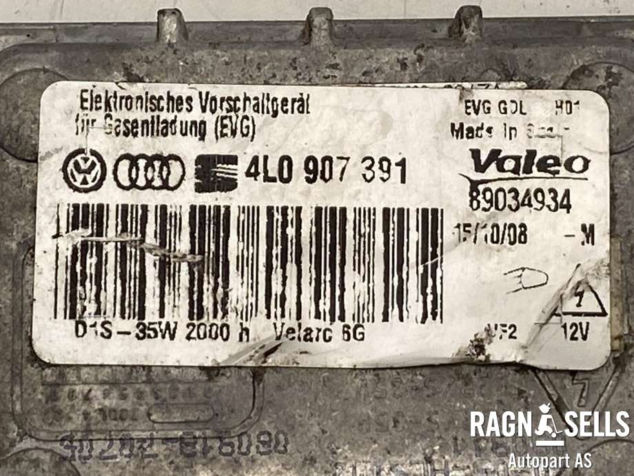 Styreenhet xenon/ballast til VW Passat 2005-2010 (B6) (B6) (4l0907391|)