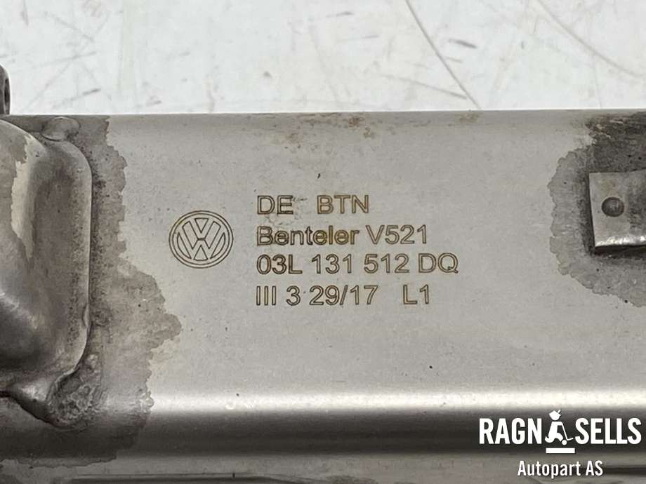 EGR-kjøler til VW Golf, Plus/Cross 2009-2013 (Fase 2)  (03L131512DQ|)