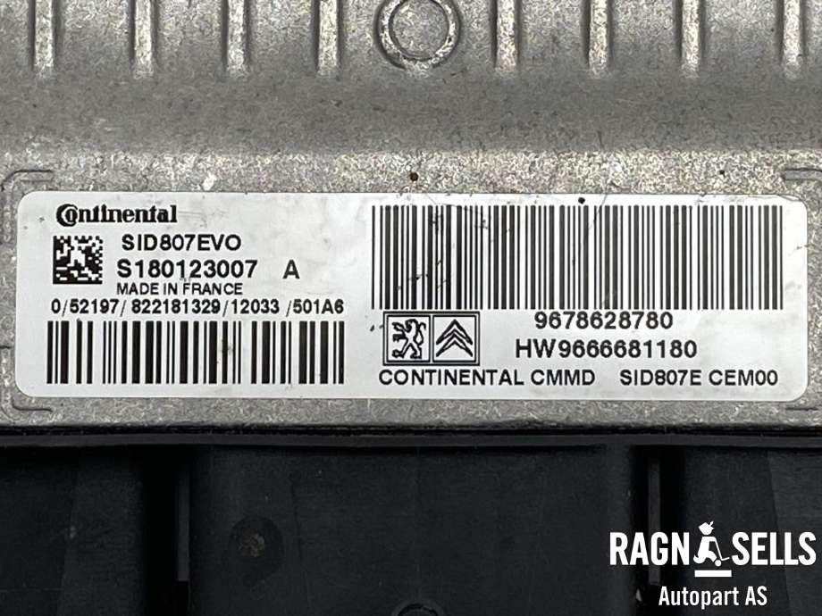 Styreenhet motor til Citroën C5 2008-2017 (Type II)  (1944 C3|9678628780|16 776 410 80)