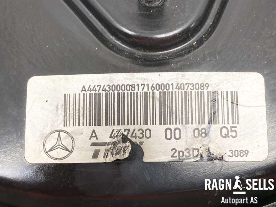 Bremsekraft-forsterker til Mercedes Vito 2014-->> (W447) (W447) (A4474300008|)