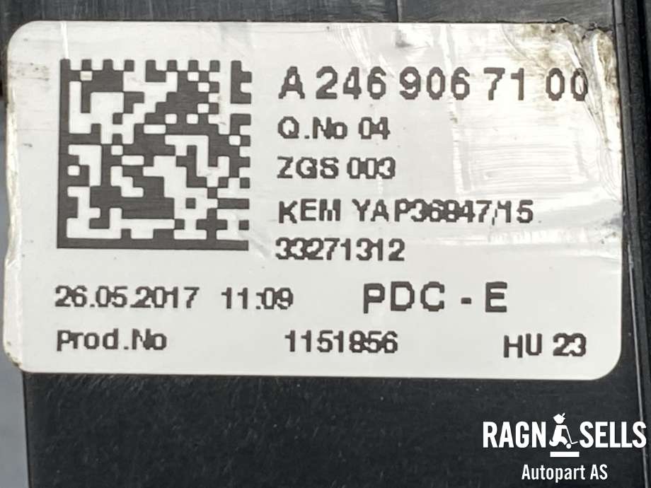 Sikringsboks til Mercedes Vito 2014-->> (W447) (W447) (A24690671|)