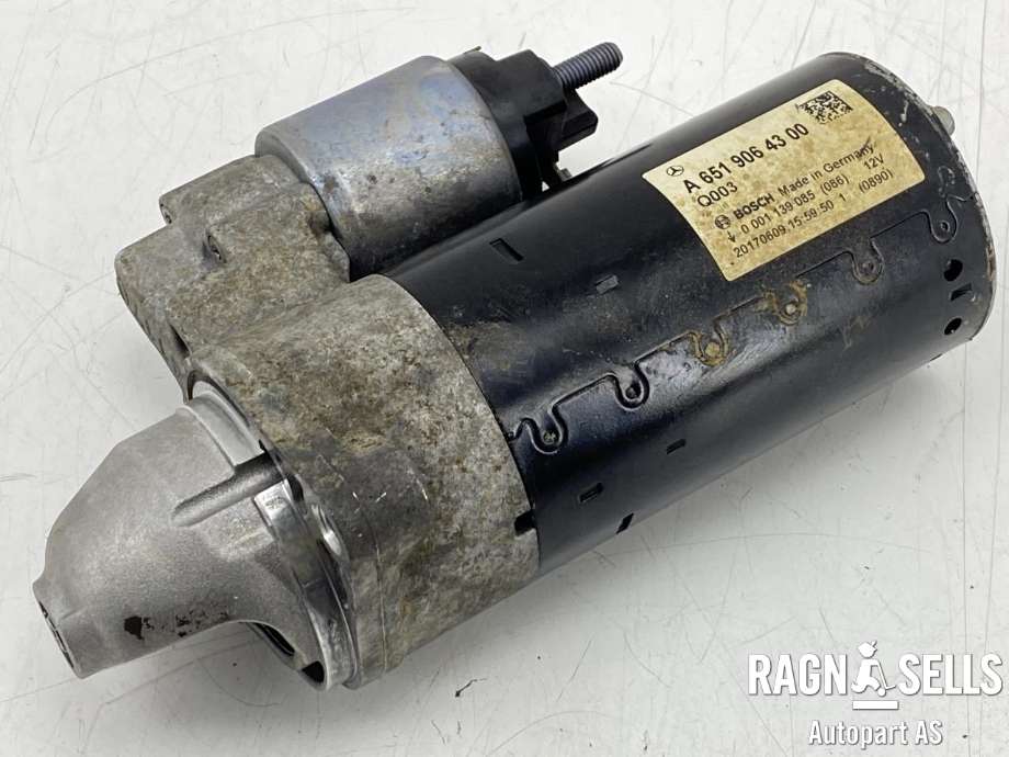 Starter diesel til Mercedes Vito, 2014-->> (W447) (W447) (A6519064300)
