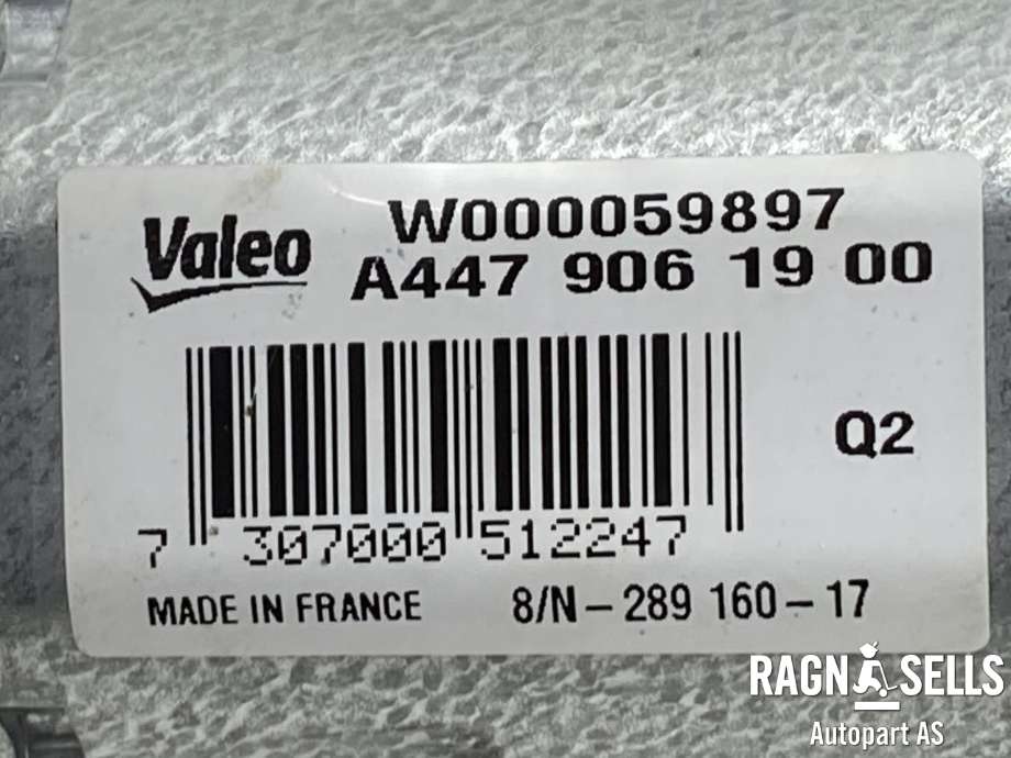 Viskermotor bakrute til Mercedes Vito 2014-->> (W447) (W447) (A 447 906 19 00|)