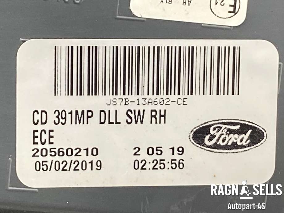 Baklykt høyre indre til Ford Mondeo 2019-->> (Type V, Fase 2)  (JS7B13A602CF|2417576|)