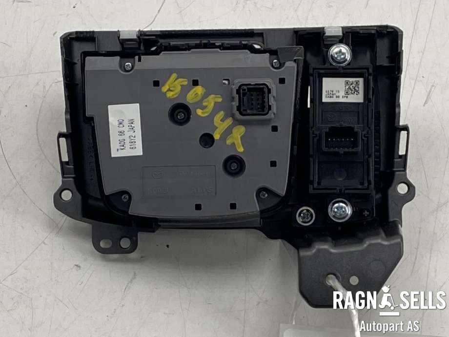 Bilstereo betjeningspanel til Mazda CX-5 2012-2017 (Type I)  (KA0G66CMO|KA0G66EP0|)