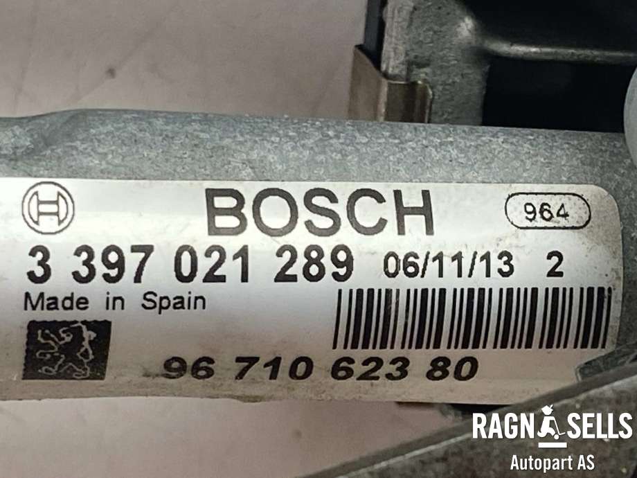 Viskermotor foran høyre til Peugeot 5008 2010-2017 (Type I)  (BOSCH|6405 PX||3397021289|1397220577|6405 PY)
