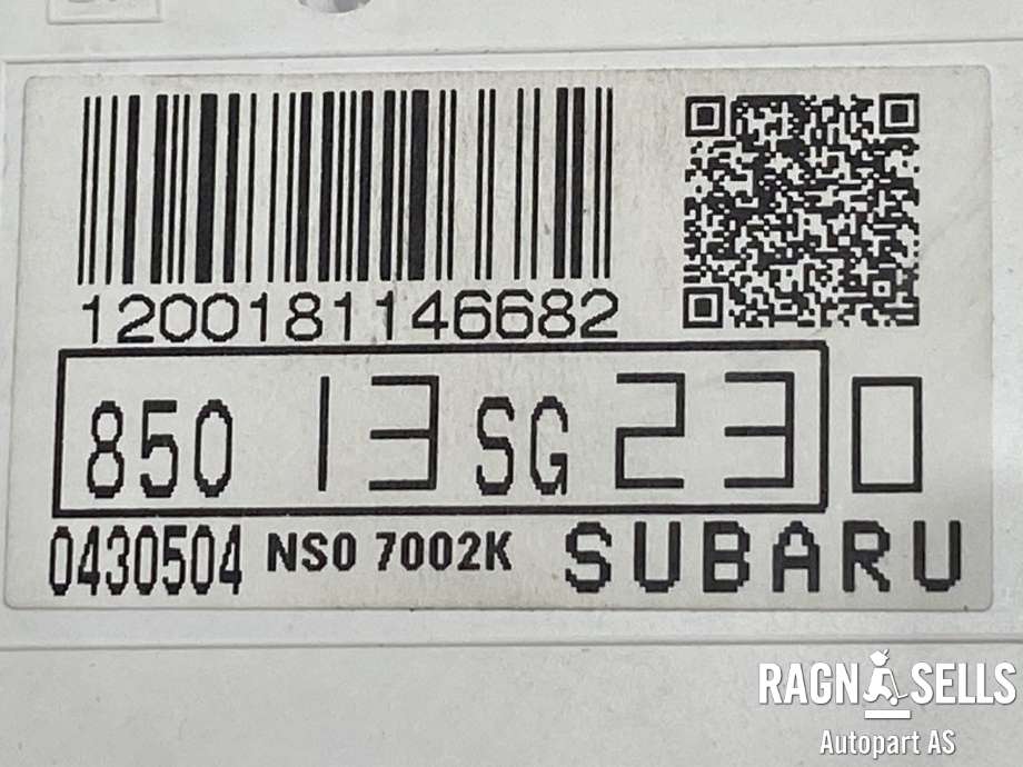 Instrumentpanel til Subaru Forester 2013-2019 (Type IV) (85013SG230|)