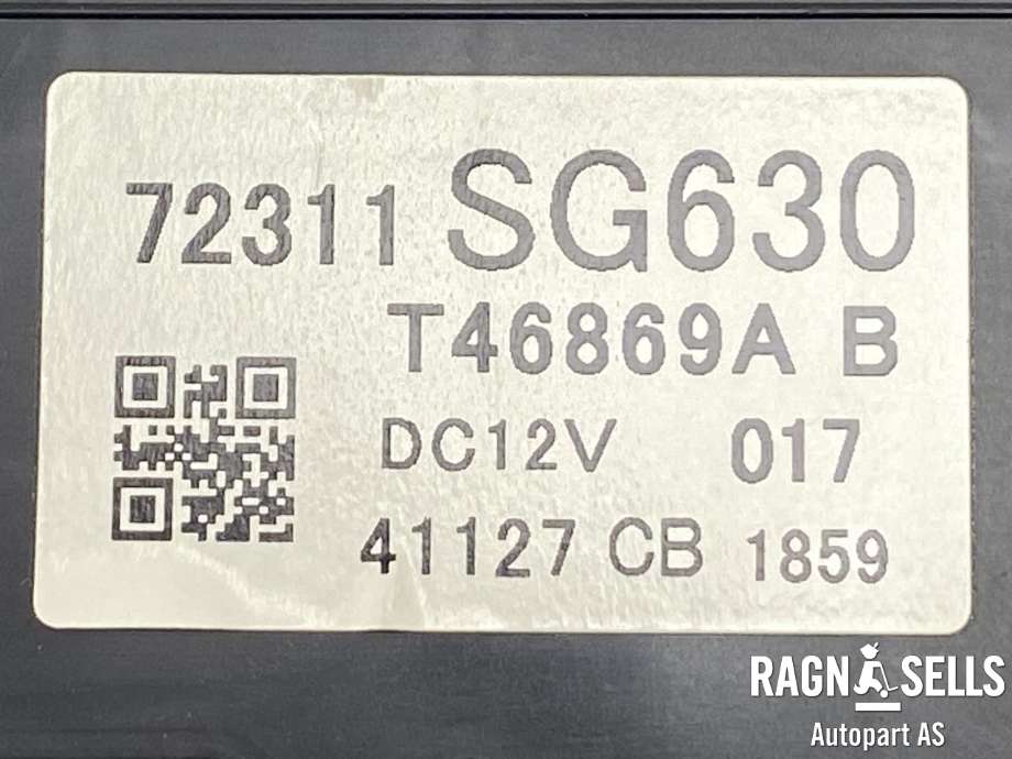 Varmeapparat betjening til Subaru Forester 2013-2019 (Type IV)  (72311SG630|)