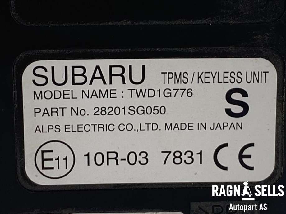 Styreenhet nøkkelfri/keyless til Subaru Forester 2013-2019 (Type IV)  (28201SG050|)