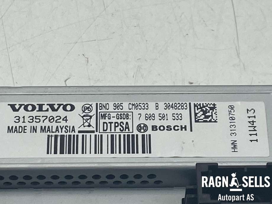 Bilstereo til Volvo V70 2007-2013 (Type III, Fase 1)  (31357024|)