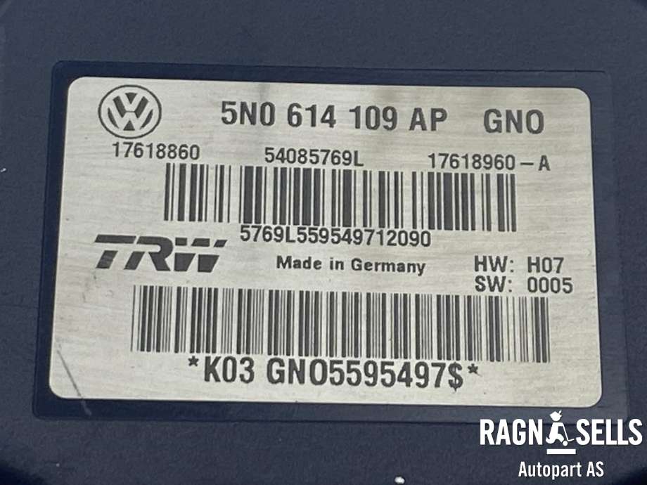 ABS sentral til VW Tiguan 2011-2016 (Type I, Fase 2)  (5N0 614 109 BK|)