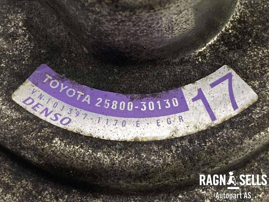 EGR-ventil til Toyota Hiace 2007-2012 (Fase 3)  (2580030130|)