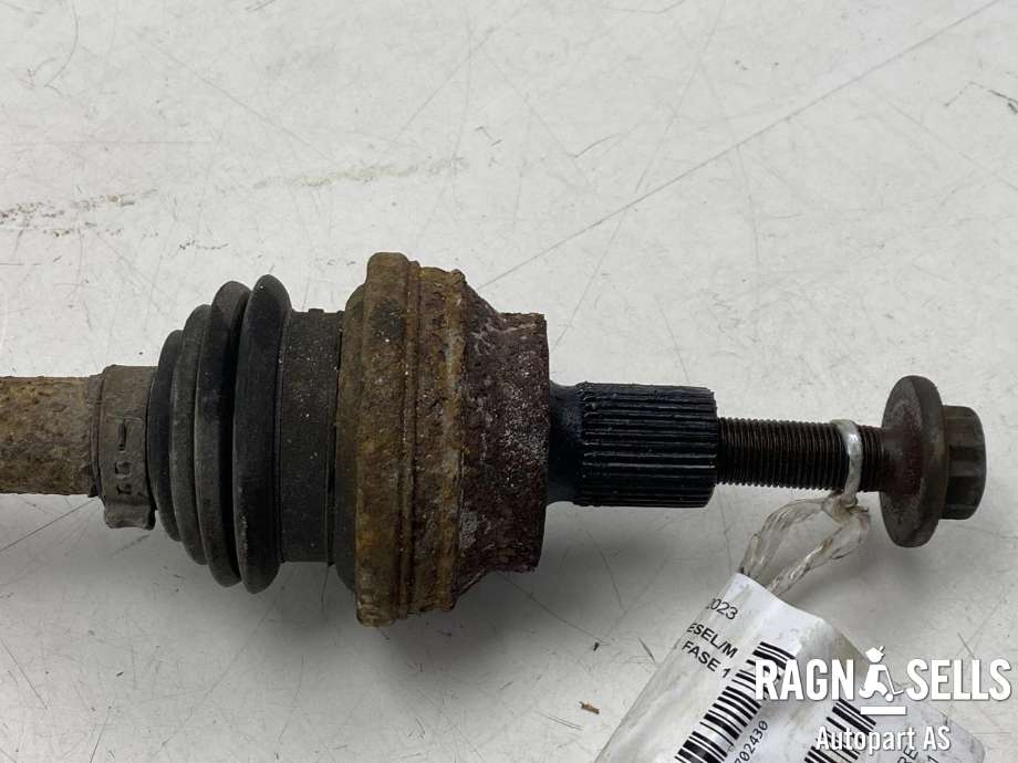 Drivaksel venstre bak, diesel/manuell til VW Tiguan 2007-2011 (Type I, Fase 1)  (1K0 501 203 F|1K0 501 203 FX|)