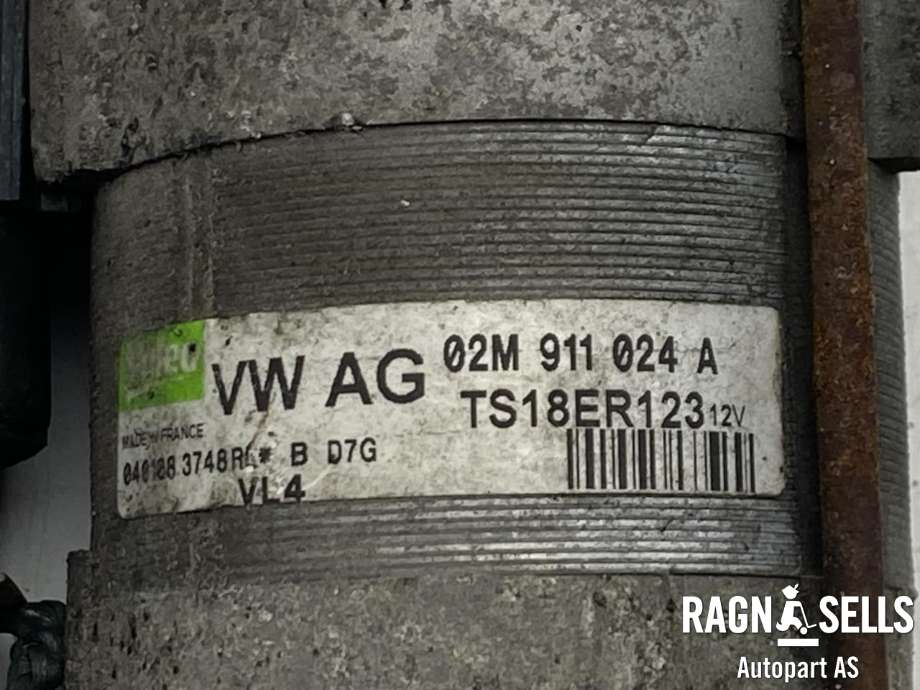 Starter diesel til VW Tiguan 2007-2011 (Type I, Fase 1)  (02M 911 024  X|02M 911 024 P|)