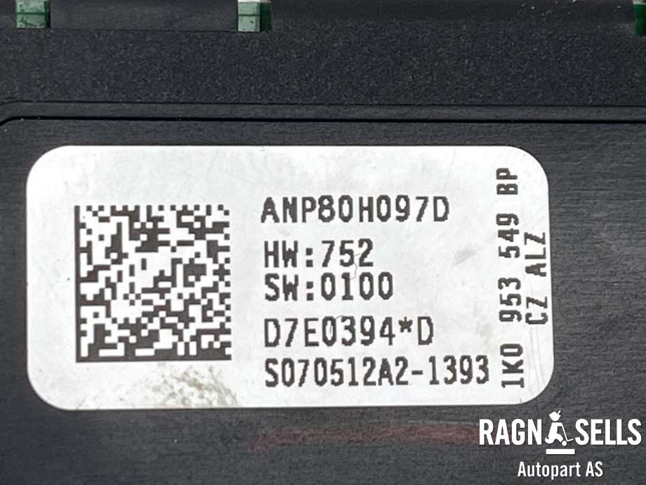 Styreenhet diverse til VW Tiguan 2007-2011 (Type I, Fase 1)  (ANP80H097D|)