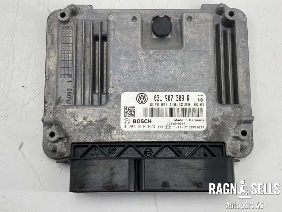 Styreenhet motor til VW Tiguan 2007-2011 (Type I, Fase 1)  (03L907309R|03L 906 018 FA|)