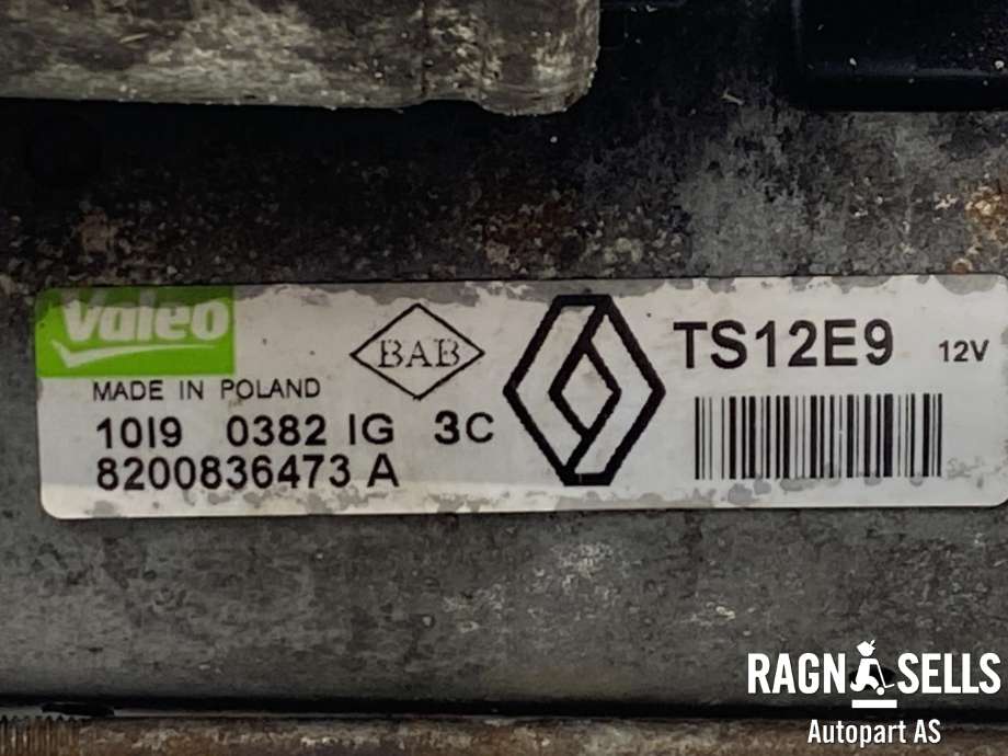 Starter diesel til Renault Megane 2009-2016 Type III  (233000603R|TS12E9|7711497567|233003152R|233003329R|8200836473|A4159064000|A4159066300|23300-00Q1H|23300-3152R)