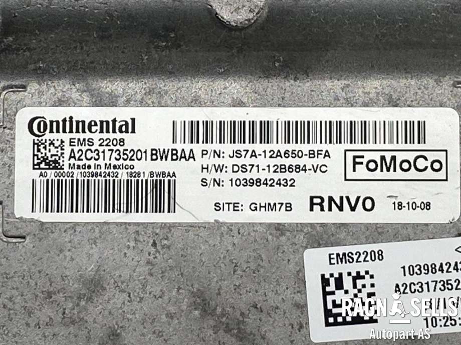 Styreenhet motor til Ford Mondeo 2019-->> (Type V, Fase 2) (JS7A12A650BFA| DS7112B684VC| A2C31735201BWBAA|)