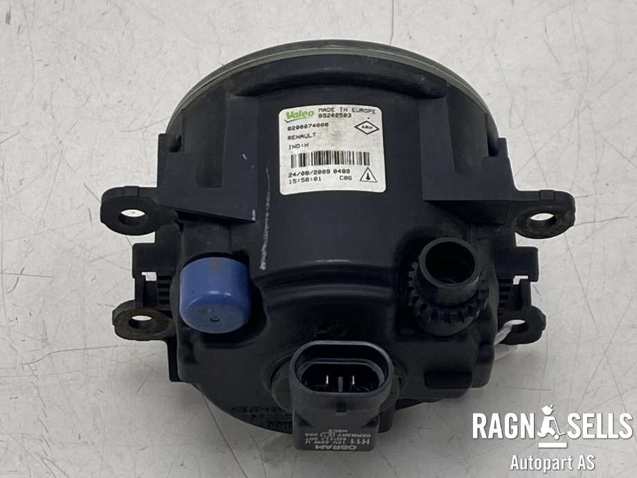 Tåkelykt venstre foran til Renault Megane 2009-2016 Type III  (8200074008|89202503|)