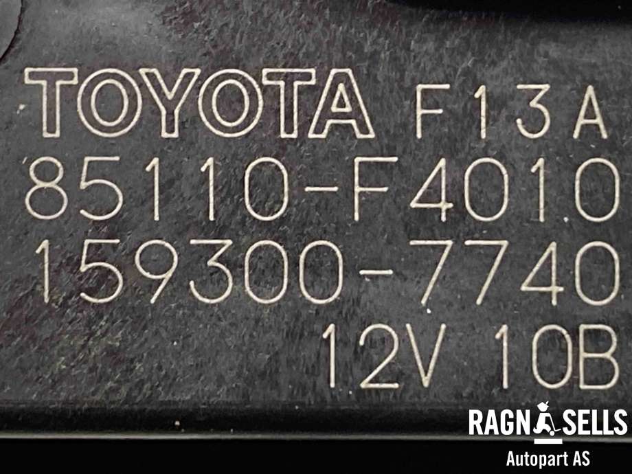 Viskermotor frontrute komplett m/overføring til Toyota C-HR 2016-->>  (85150F4010|85110F4010|)