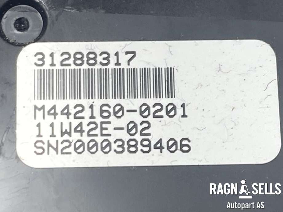 Varmeapparat betjening til Volvo V70 2007-2013 (Type III, Fase 1)  (31288317||M4421600201)