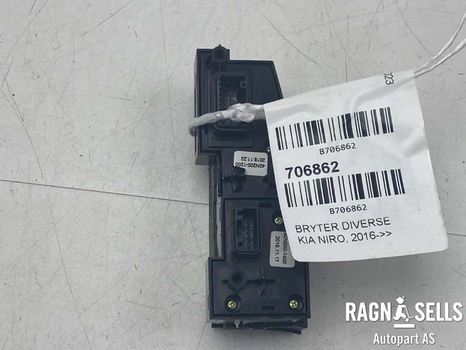 Bryter diverse til Kia Niro 2016-2021  (93310Q4010||40N2001400|40N2001200)