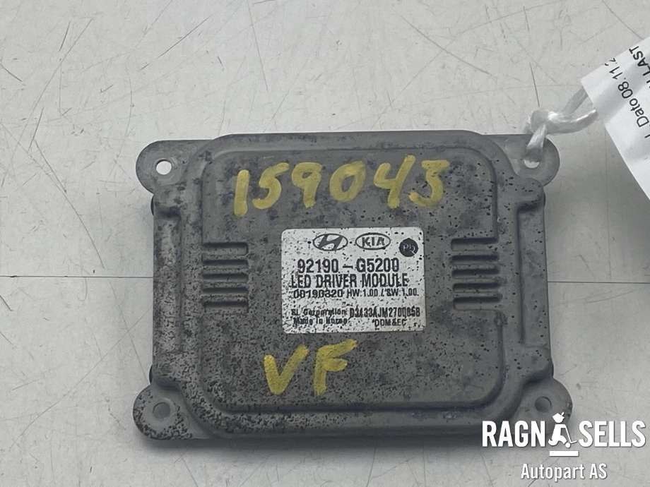 Styreenhet xenon/ballast til Kia Niro, 2016-2021  (92190G5200)