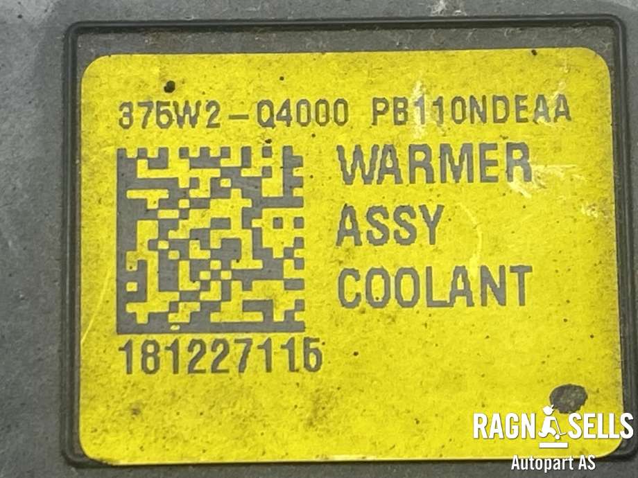 Varmeapparat PTC-heater til Kia Niro 2016-2021  (375W2Q4000|)
