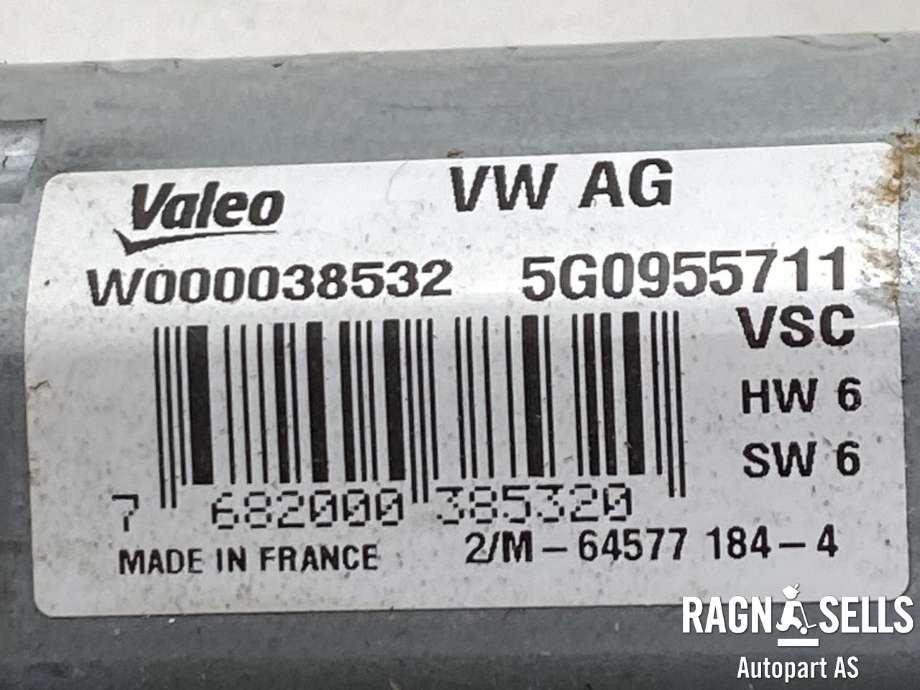 Viskermotor bakrute til VW e-Golf 2014-2017 (Fase 1)  (VALEO|5G0955711|5G0 955 711 C|)