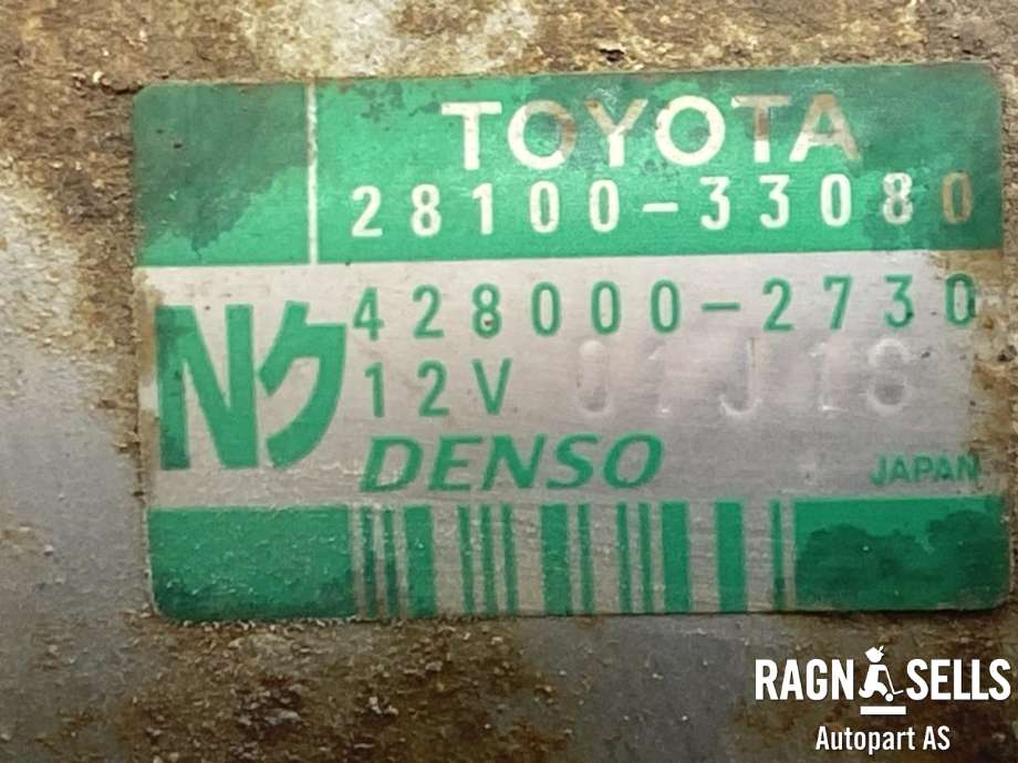 Starter diesel til Toyota Auris 2007-2010 (Type I, Fase 1)  (DENSO|2810033080||28100-0N030|28100-33040|28100-33040-84|28100-33080-84)